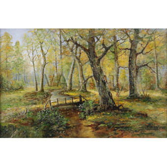 РЕПРОДУКЦИИ НА КАРТИНИ Есен в гората (1932)